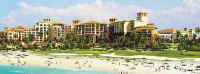 An artist's impression of the St Regis Hotel and Residences on Saadiyat Island, Abu Dhabi 