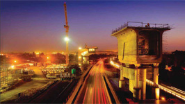 Viaduct at Jean Avenue offramp, N1 Highway, Pretoria - July 2009 