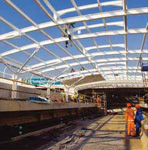 Gautrain Station at OR Tambo Intenational Airport - July 2009 